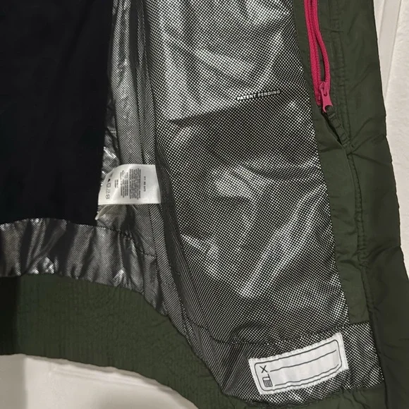 NWT Columbia Horizon Ride II Insulated Hooded JacketGreen Girl Size (14/16)